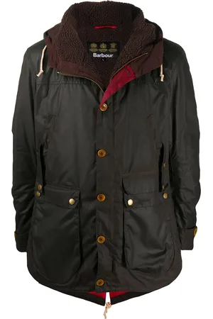 Barbour Parka met waslaag