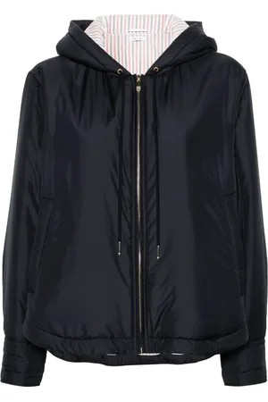 Thom Browne Gewatteerd shirtjack met capuchon