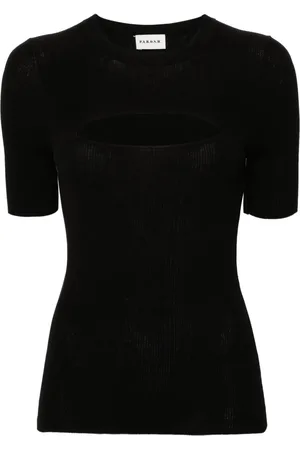 P.A.R.O.S.H. Geribbelde top