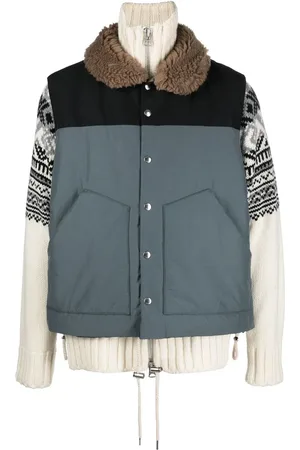 SACAI Jack met lammy kraag