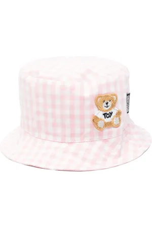 Moschino Vissershoed met gingham ruit