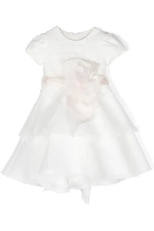 MONNALISA Doroty flared jurk met bloemapplicatie