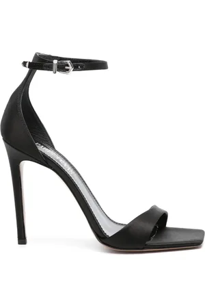PARIS TEXAS 100 mm zijden sandalen