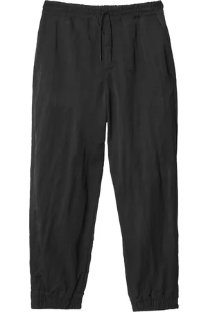 Burberry Straight broek met gekreukte afwerking