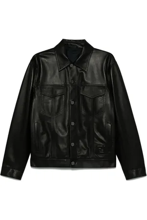 Fendi Leren jack