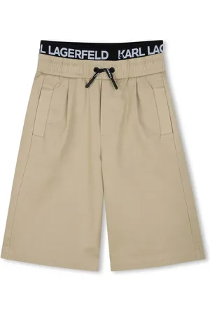 Karl Lagerfeld Shorts met logoband