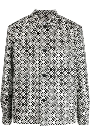 Marine Serre Overhemd met jacquard