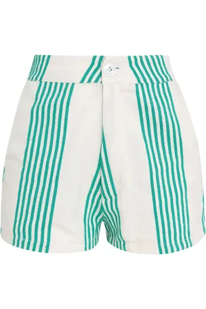 AMIR SLAMA X Jade Jade gestreepte shorts