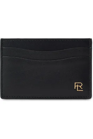 Ralph Lauren Leren pasjeshouder met logoplakkaat