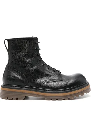Premiata Leren combat boots
