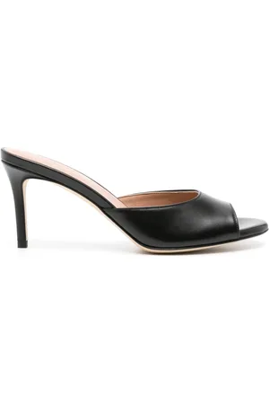 Scarosso 75 mm Lohan leren sandalen