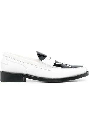 Stefan Cooke Leren loafers