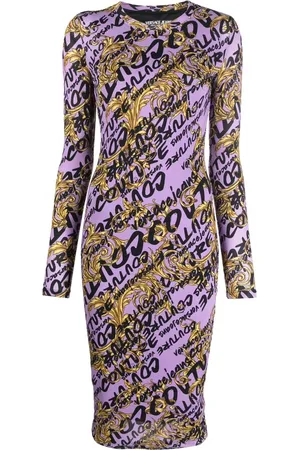 VERSACE Jurk met barokprint