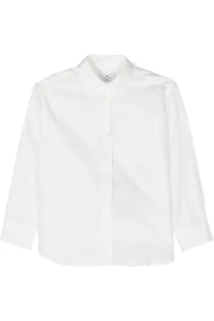 Etro Popeline shirt met borduurwerk