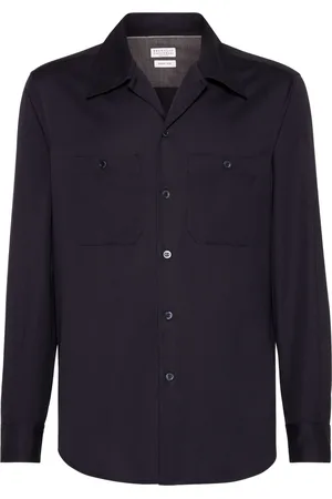 Brunello Cucinelli Katoenen overhemd