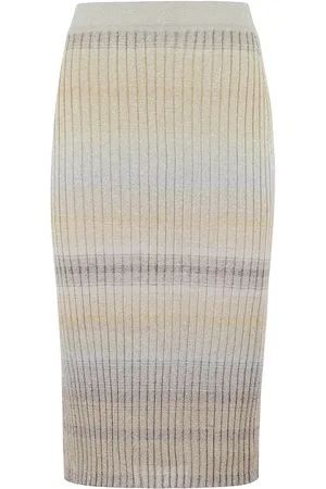 Missoni Ribgebreide rok