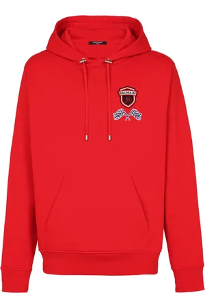 Balmain Hoodie met logopatch