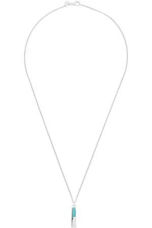 TOM WOOD Halsketting met hanger en Turkoois