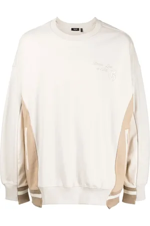 FIVE CM Sweater met geborduurd logo
