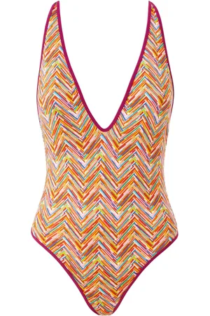 Missoni Badpak met zigzagprint