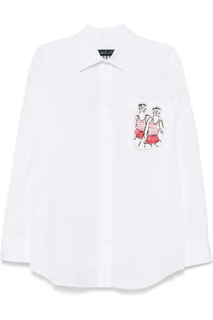 Msgm X Luke Edward Hall Sailors in Love blouse