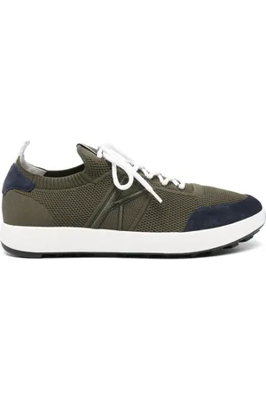 Kiton Sneakers met borduurwerk