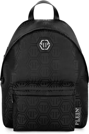 Philipp Plein Rugzak met monogram jacquard