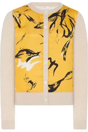 ROSETTA GETTY Vest met vogelprint