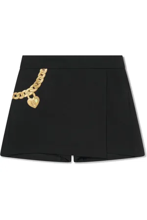 Moschino High waist skorts met print
