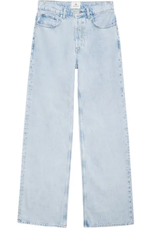 ANINE BING Hugh high waist jeans met wijde pijpen