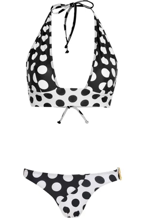 AMIR SLAMA X Jade Jade bikini met stippen