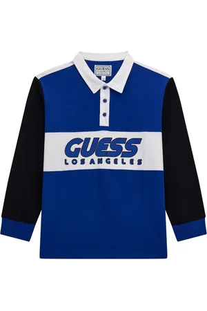 Guess Poloshirt met colourblocking