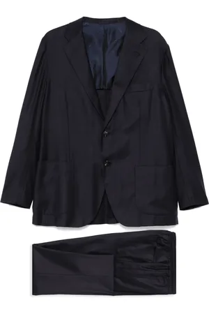 Kiton Pak met enkele rij knopen