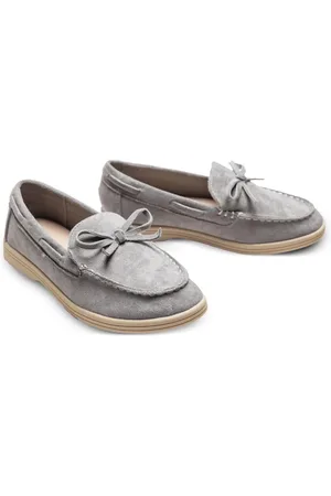 M. Moustache Loafers met strikdetail