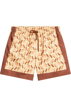 DRIES VAN NOTEN Zwembroek met geometrische print