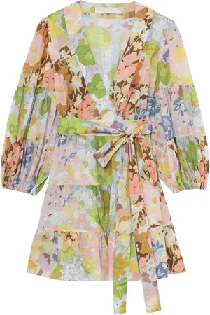 ZIMMERMANN Jurk met abstract patroon