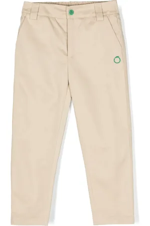Trussardi Broek met geborduurd logo