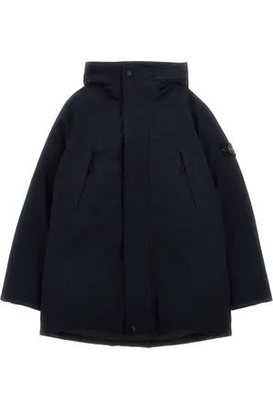 Stone Island Gewatteerde jas met Compass
