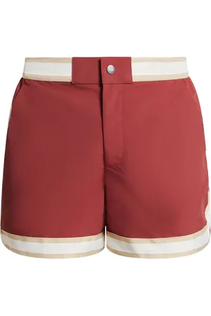 CHE Shorts met gestreepte afwerking