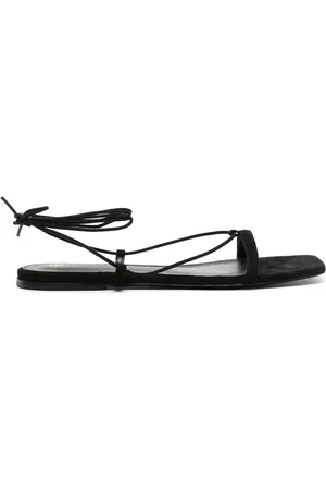 Totême Sandalen met striksluiting