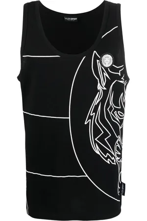 Philipp Plein Tanktop met tijgerprint