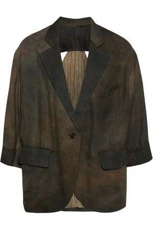ZIGGY CHEN Gedrapeerde blazer
