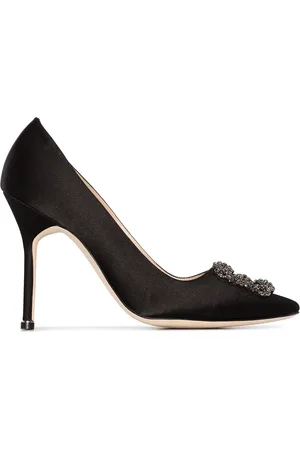 Manolo Blahnik Hangisi satijnen pumps