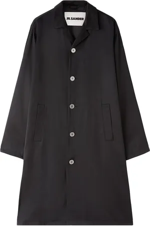 Jil Sander Jas met enkele rij knopen