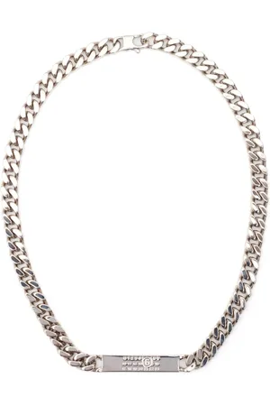 Maison Margiela Schakelhalsketting met patroon