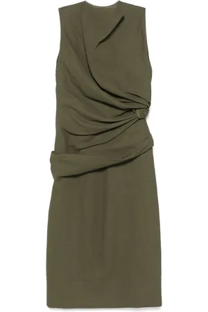 Jil Sander Gedrapeerde maxi