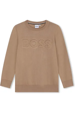 HUGO BOSS Sweaterjurk met logo
