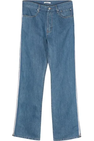 Gauchere Jeans met decoratieve rits