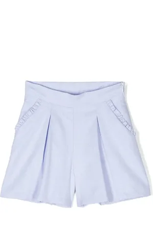 Simonetta Shorts met ruche afwerking
