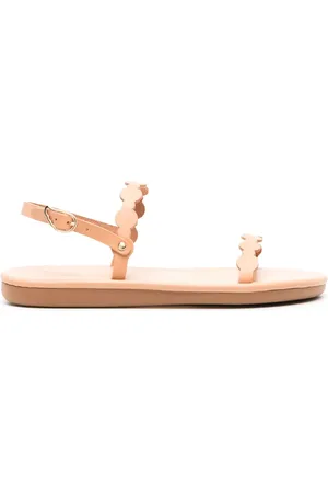 Ancient Greek Sandals Leren sandalen